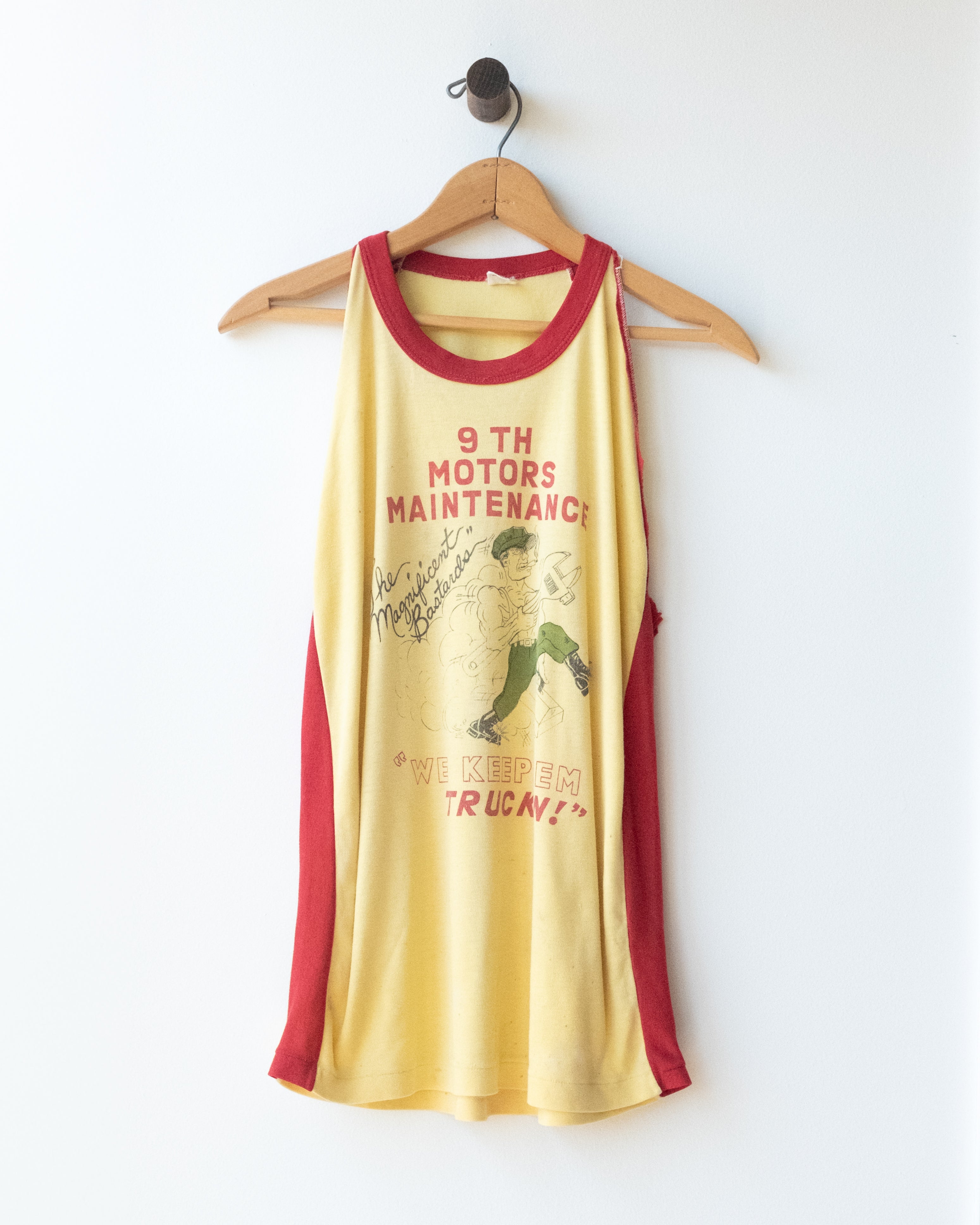 no.0014 9th Motors Maintenance Tee