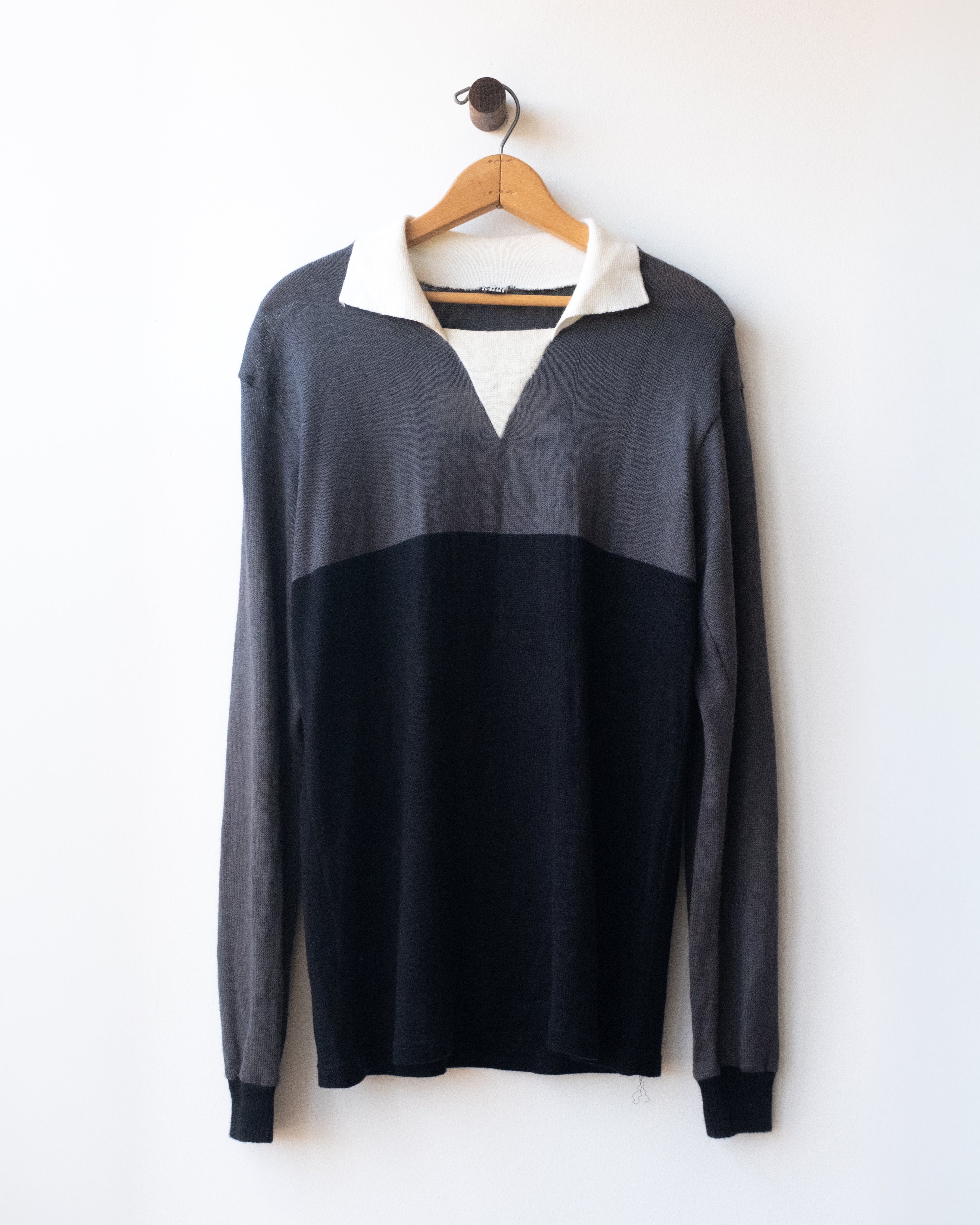 no.0024 70s knit soccer jersey
